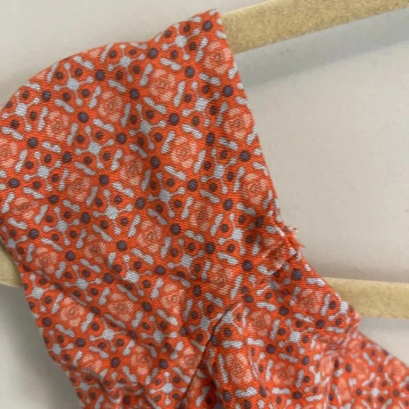 Free People Crop Top Off Shoulder Vermillionette Red Size Medium NWT - Picture 6 of 9